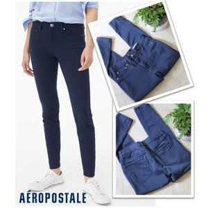 AEROPOSTALE Seriously Stretchy Skinny Ankle High-Rise Jegging